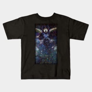 Alistar Mosaic Portrait 5 Kids T-Shirt